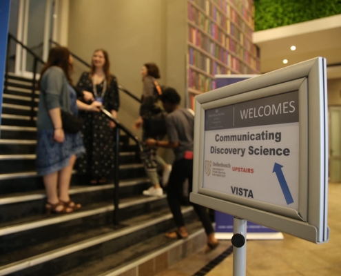 Excitement builds as delegates arrive at the Communicating Discovery Science Symposium, ready to share, learn, and collaborate in beautiful Stellenbosch. The first day promises insightful discussions and new connections in the world of foundational science communication.