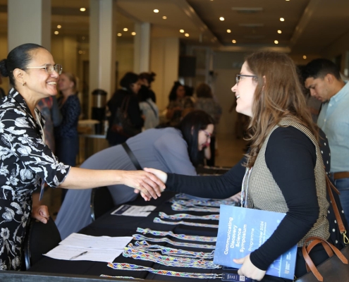 Excitement is in the air as delegates begin the registration process for the Communicating Discovery Science Symposium. The journey to insightful conversations and networking starts here.