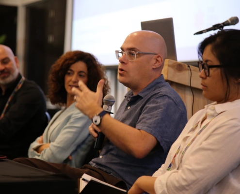 The panel discussion on "Building the Infrastructure for Effective Discovery Science Communication" explored the essential frameworks needed to support science communication at the organisational level.