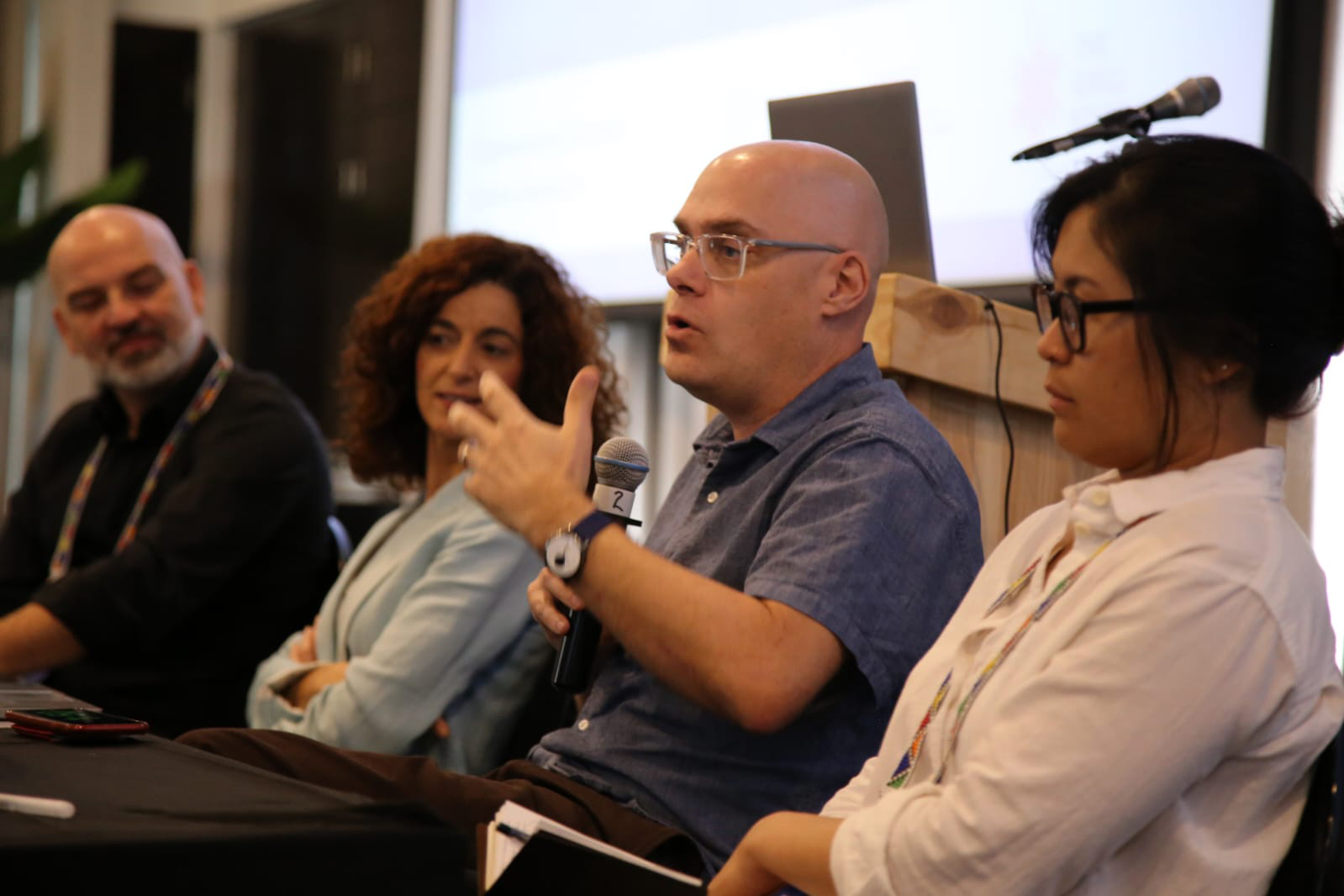 The panel discussion on "Building the Infrastructure for Effective Discovery Science Communication" explored the essential frameworks needed to support science communication at the organisational level.